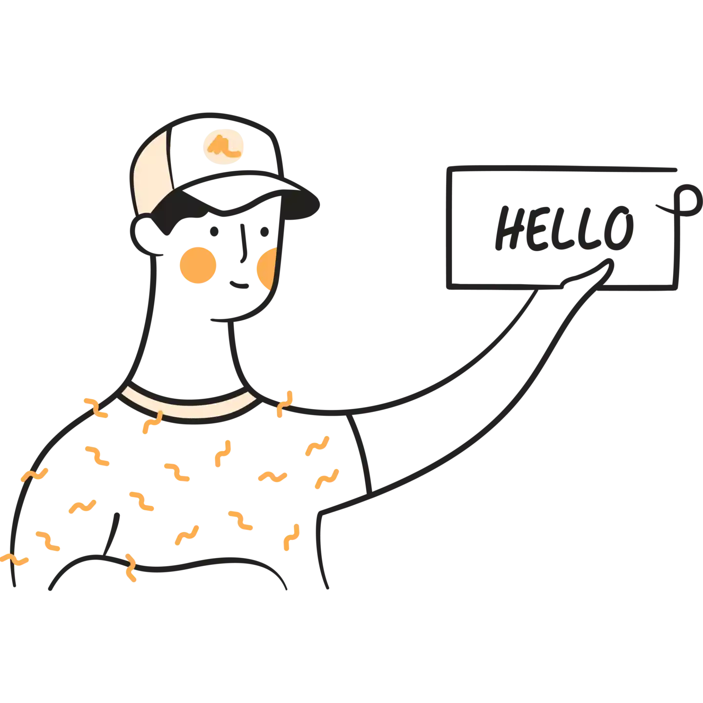 Contact illustration